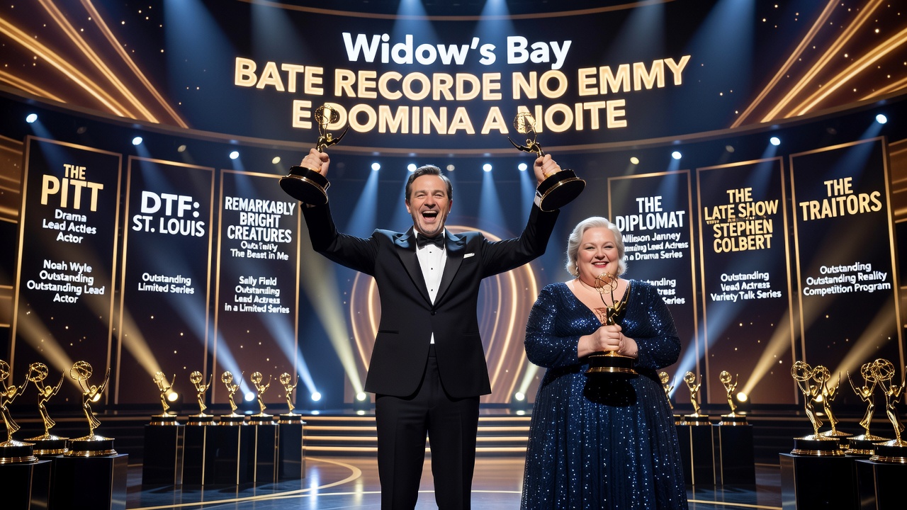 "Widow's Bay" Bate Recorde no Emmy e Domina a Noite