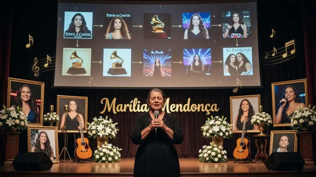 Mãe de Marília Mendonça revela dor em homenagem à cantora