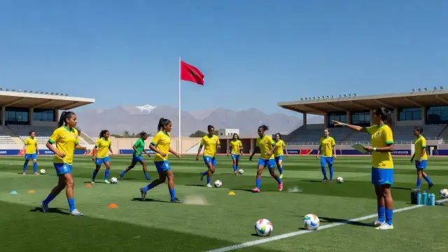 Sub-17 feminina afina detalhes no Marrocos antes de estreia no Mundial